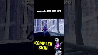 FREE BUILD COM A SKIN KOMPLEXA I FORTNITE [upl. by Brianne]