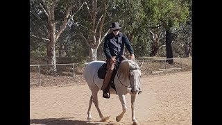 Teaching A Horse To Not Drift Out Of The Turns [upl. by Joerg]