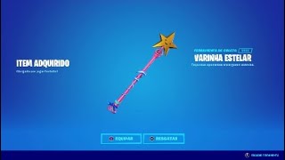 COMPREI A VARINHA ESTRELAR NO FORTNITE MUITO TRYHARD [upl. by Eneirda524]