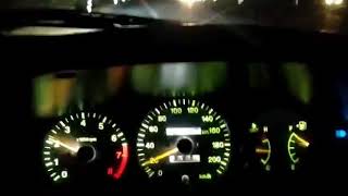 05 Maruti Suzuki Baleno G16B Top speed run [upl. by Randee274]