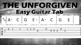 THE UNFORGIVEN cover Guitar Tab [upl. by Grochow]