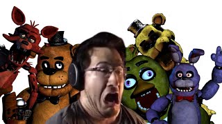 Markiplier  FNAF 1 Marathon [upl. by Ahsemat]