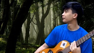 lantas cover fingerstyle di kebon [upl. by Handal260]