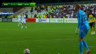 Ognjen Čančarević Goal FC Noah vs AEK Athens 31 All Goals and Extended Highlights [upl. by Strader661]