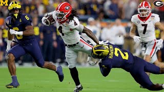 3 Georgia vs 2 Michigan Full Game Highlights  2021 NCAA Orange Bowl [upl. by Akcirre]