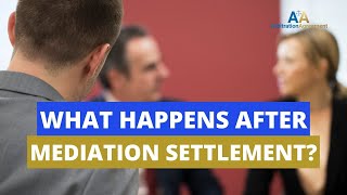 What Happens After Mediation Settlement [upl. by Aslehc358]