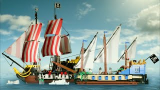 Lego Pirate Sea Battle 3 [upl. by Montague]