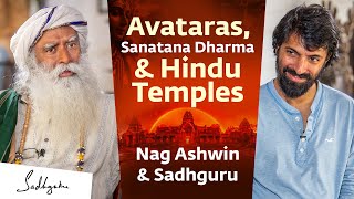 Kalki 2898 AD Director Nag Ashwin Explores Avataras Sanatana Dharma amp Hindu Gods with Sadhguru [upl. by Ardnikal]