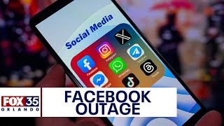 Facebook Instagram experiencing outage users report [upl. by Holmun]