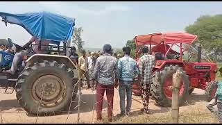 Swaraj 744FE vs Mahindra 575 di xp plus Tractor Tochan videos 2021 [upl. by Aman]