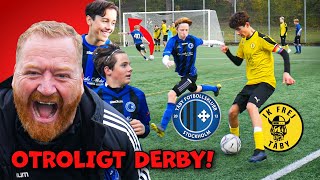 ETT KÄNSLOFYLLT DERBY MOT DIV 1SPELARE AVGÖR OM VI KOMMER FÖRE DIF  IK FrejTäby FK P09 [upl. by Annaid855]