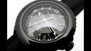 Blancpain 50 Fathoms quotDark Knightquot All Black Dlc 45mm Ref  501511C3052 [upl. by Tizes927]