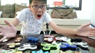 My Fidget Spinner Collection [upl. by Rol]