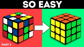 How to solve a Rubik’s cube  The Easiest tutorial  Part 3 [upl. by Andrey]