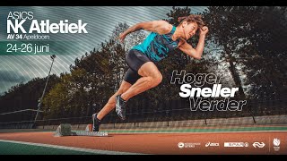 ASICS NK Atletiek 2022  25 juni  Lopen [upl. by Lrad21]