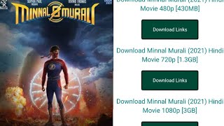 How to watch Minnal Murali Full Movie  Download Minnal Murali Movie in HindiMalayalam  Netflix [upl. by Enniroc]