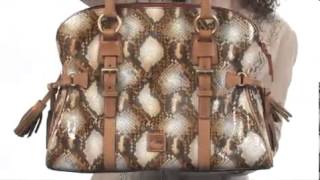 Dooney amp Bourke Python Domed Buckle Satchel SKU8121617 [upl. by Ingaborg260]