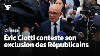 Eric Ciotti «Je suis et reste le président» [upl. by Eiggem]