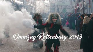 Fasnet Classics  Ommzug Rottenburg 2013  Langversion  Originalton [upl. by Grubb777]