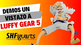 Luffy Gear 5 SH Figuarts presentado en la Mole 2024 onepiece luffygear5 luffy [upl. by Eislel]