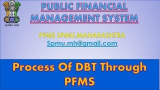 Process Of DBT Through PFMS [upl. by Naujuj]