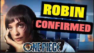 One Piece Live Action Season 2 Robin Confirmed [upl. by Ahsiuqram962]