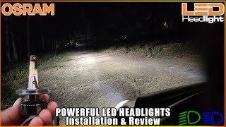 🔥UPGRADE Your Car Headlights to POWERFUL LEDs 🔥 OSRAM  Installation amp Review [upl. by Reivaz18]