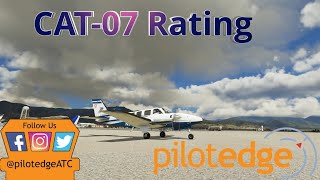 PilotEdge CAT07 Rating Class D to Class D with Class C Transition  Comms amp Airspace Training [upl. by Laenahtan]