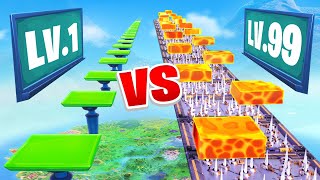 Worlds Hardest Fortnite Parkour School Noob vs Pro [upl. by Anaert]