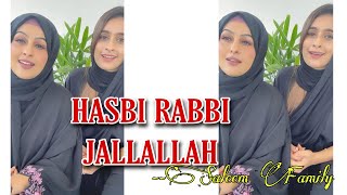 HASBI RABBI JALLALLAH  SHORT COVER  SALEEM FAMILY [upl. by Dlanar371]