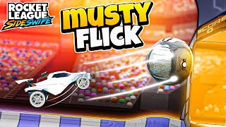 How to do the MUSTY FLICK amp 360 MAKTUF RESET in Rocket League Sideswipe 5 Freestyle Mechanics [upl. by Nirrej]