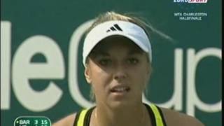 Lisicki vs Bartoli  Charleston SemiF 2009 [upl. by Papst399]