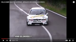 HILLCLIMB SALITA CAPRINO  SPIAZZI 2010 BELLUNOVIDEO [upl. by Ahsaercal844]