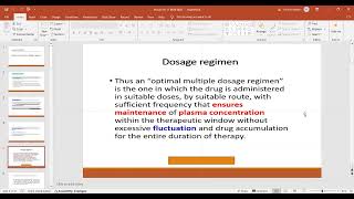 Lab kinetics 10 11 multiple dosage regimen Bioavailability and bioequivalence [upl. by Renaxela]