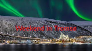 Winter Weekend in Tromso Norway husky sledding northern lights amp more [upl. by Notgnihsaw]