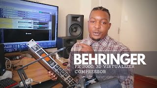 Compressor  Behringer FX 2000 3D Virtualizer REVIEW and TEST 2022 [upl. by Odrude]