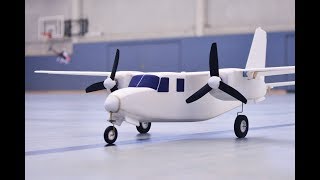 Aero Commander unlackiert schon fast flugbereit [upl. by Corotto]