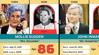 Are You Being Served 1972 Cast THEN and NOW Who Passed Away After 52 Years [upl. by Lesab315]