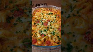 TortelliniAuflauf mit TomateMozzarella shorts [upl. by Nirred]