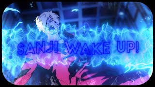 SANJI  WAKE UP  4K AMV [upl. by Akinimod]