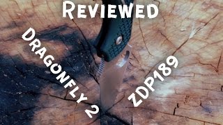 Spyderco Dragonfly 2 ZDP189 Review [upl. by Bert]