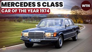 Mercedes W116 S Class  Car of the Year 1974 [upl. by Lim]