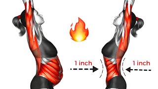 Exercise To LOSE 2 INCHES OFF WAIST in 1 Week  Do This STANDING 30Min and Say Goodbye to Belly Fat [upl. by Arahd804]