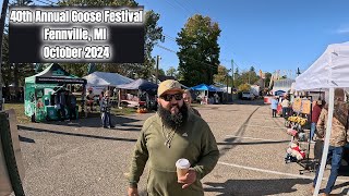 Rick amp Diana explore Fennvilles 40th Annual Goose Festival [upl. by Lanam]