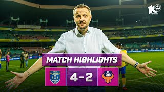 Match Highlights  Kerala Blasters FC 42 FC Goa  MW 16  ISL 202324 [upl. by Anerda]