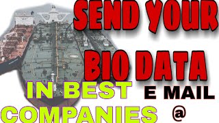 Shipping Company Email AddressBest Companies Email AddressesSend Your Bio Data In Best Company [upl. by Llevart679]