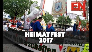 HeimatfestUmzug Schwelm 2017 [upl. by Mylor470]