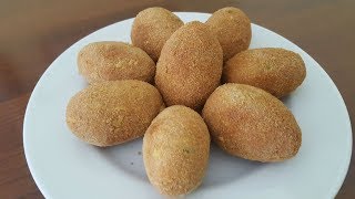 SUPPLI DI RISO CON PISELLINI E ZAFFERANO⭐RITA CHEF [upl. by Calandra325]