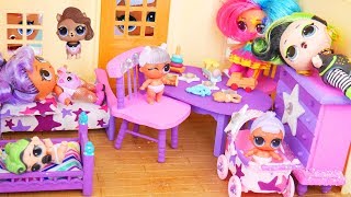 LOL Surprise Furniture Packs FULL Unboxing  Exclusive Dolls  Series 2 [upl. by Chaudoin]