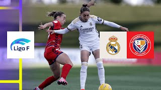 HIGHLIGHTS  Real Madrid vs Levante Las Planas Liga F 202324 [upl. by Assilen]